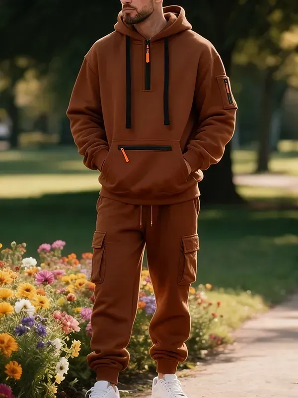 Men’s Multi-Pocket Winter Suit