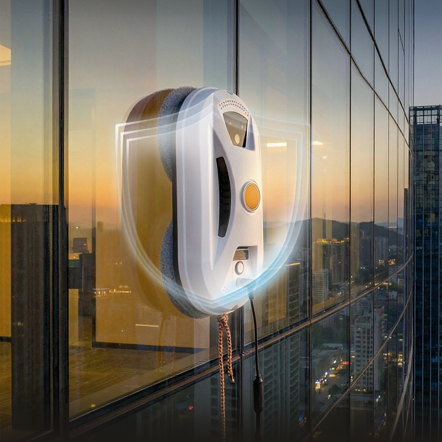 🥳2026 HOT SALE🥳💞50% OFF!✨ 🤖Automatic Smart Window Cleaning Robot – Edge Detection, Smart Spray & Streak-Free Shine ✨