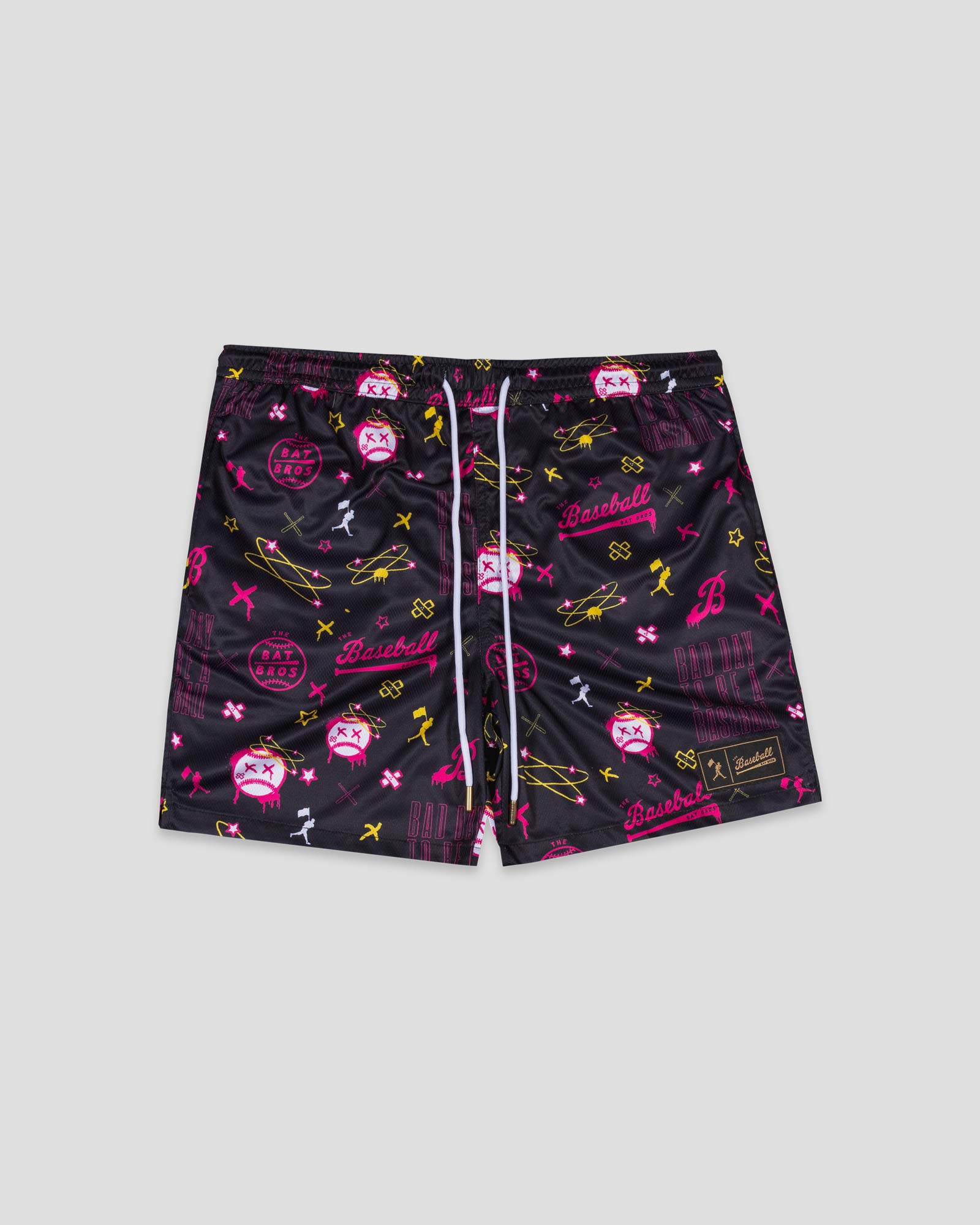 Bat Bros Bad Day Diamond Air Mesh Shorts - Youth