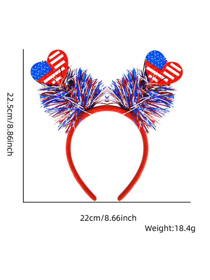 Women'S Independence Day 250Th Anniversary Children'S Adult Party Patriotic Parade Headband Hair Accessories