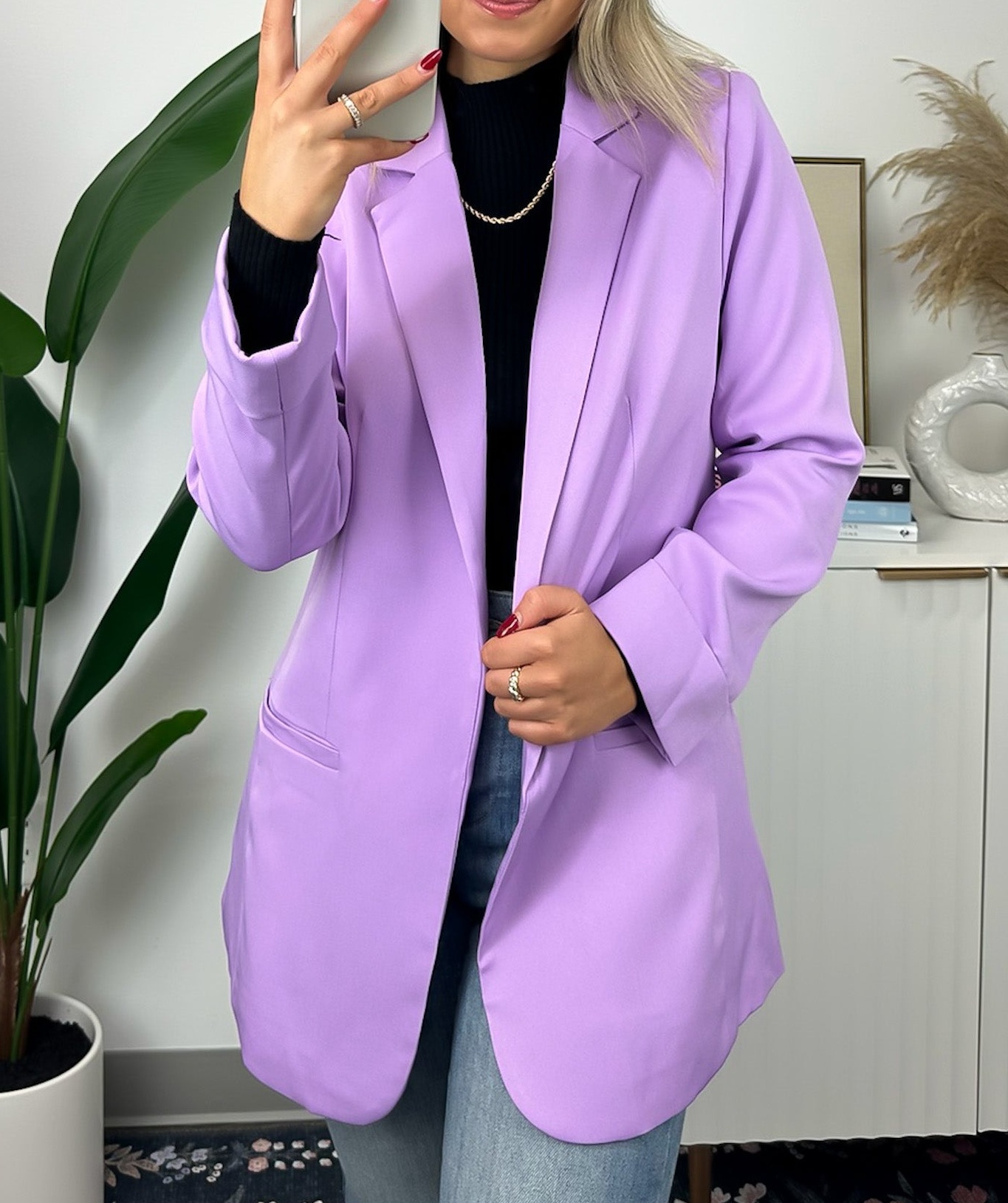 Officially Impressive Long Sleeve Classic Blazer
