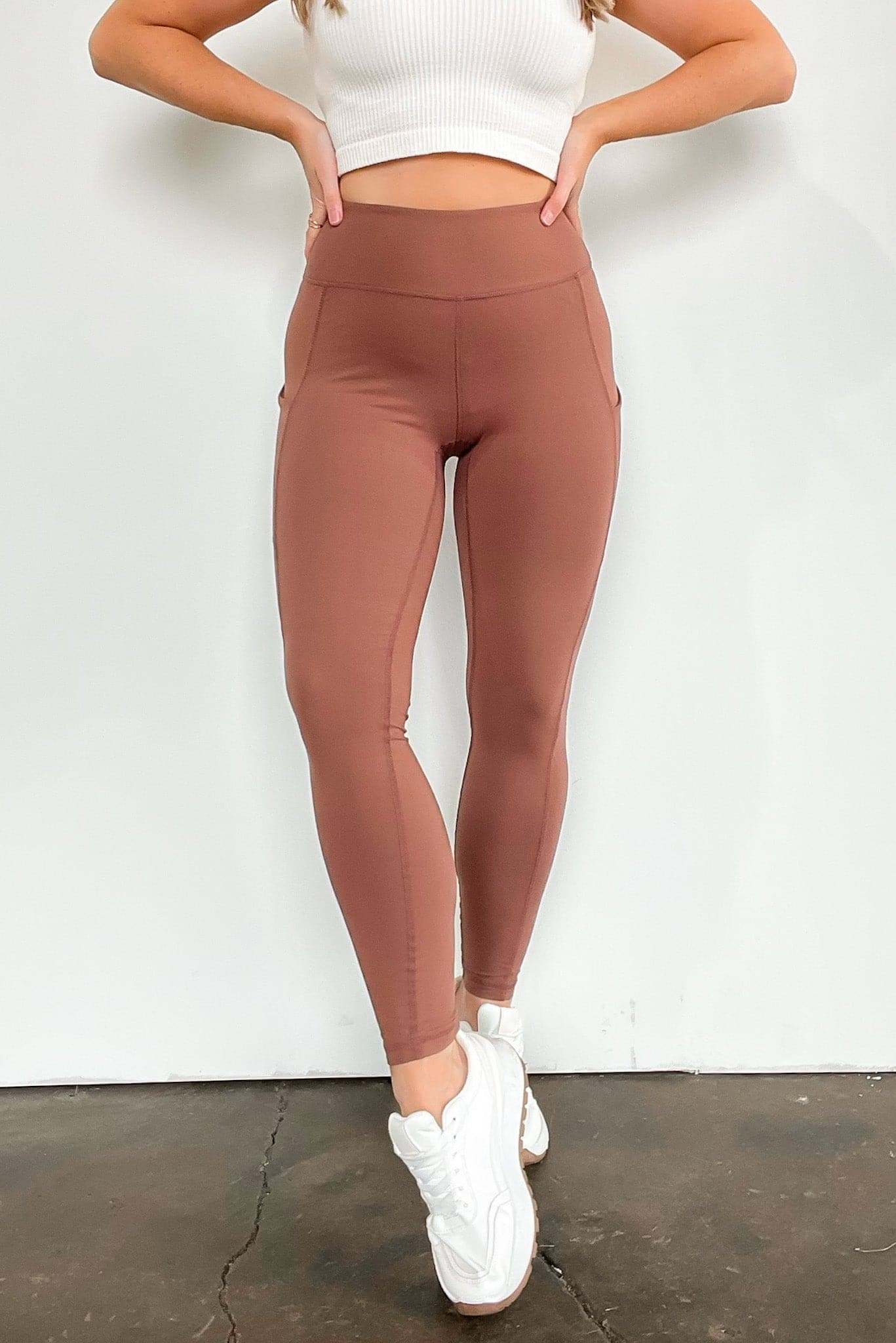 High Waist Side Pocket Leggings