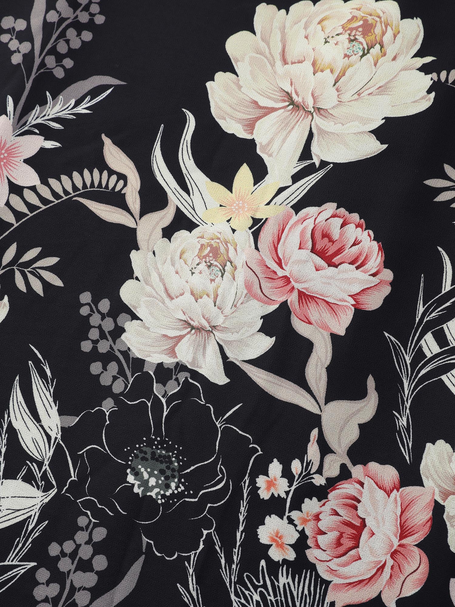 Budding Romance Halter Neck Stretchy Waist Midi Dress