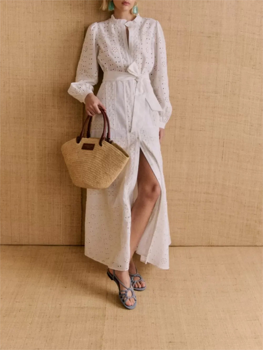 Long Embroidered Dress