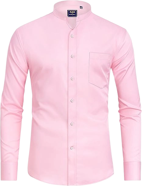 3-Pack Men's Stain Sheild Business Casual Dress Shirts - Slim Fit Long Sleeve Button Down Shirt