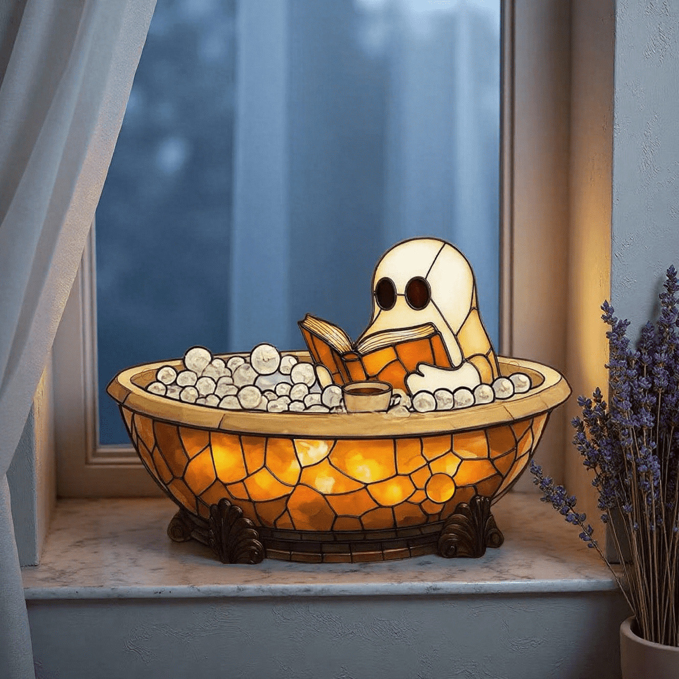 Ghost Bubble Bath Lamp