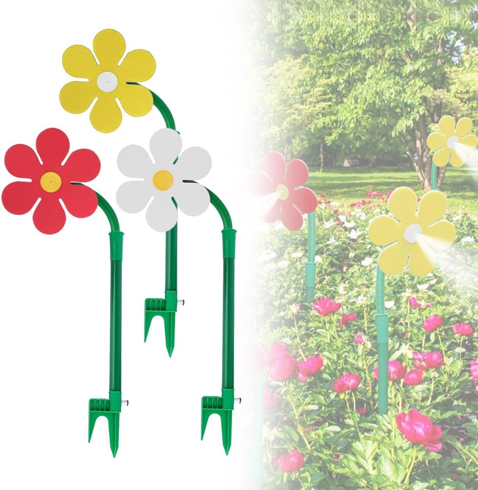 Crazy Daisy Sprinkler Sunflower Lawn Dancing