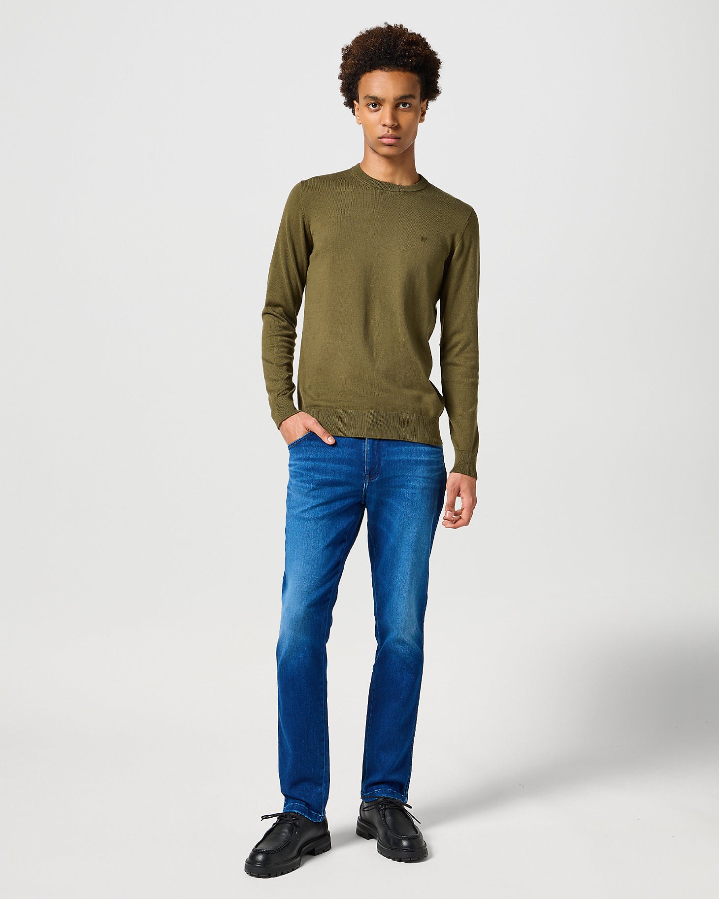 Texas SLIM Mens Jeans - Blue Jam