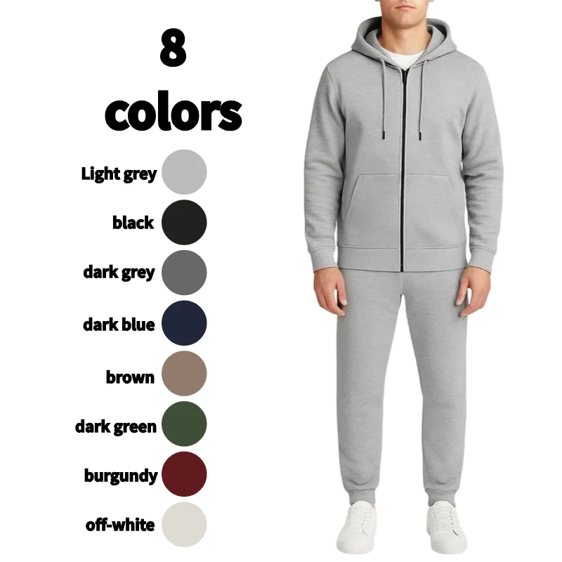 🔥Men’s Multi Pack Fleece Zip Hoodie & Jogger Sets🔥
