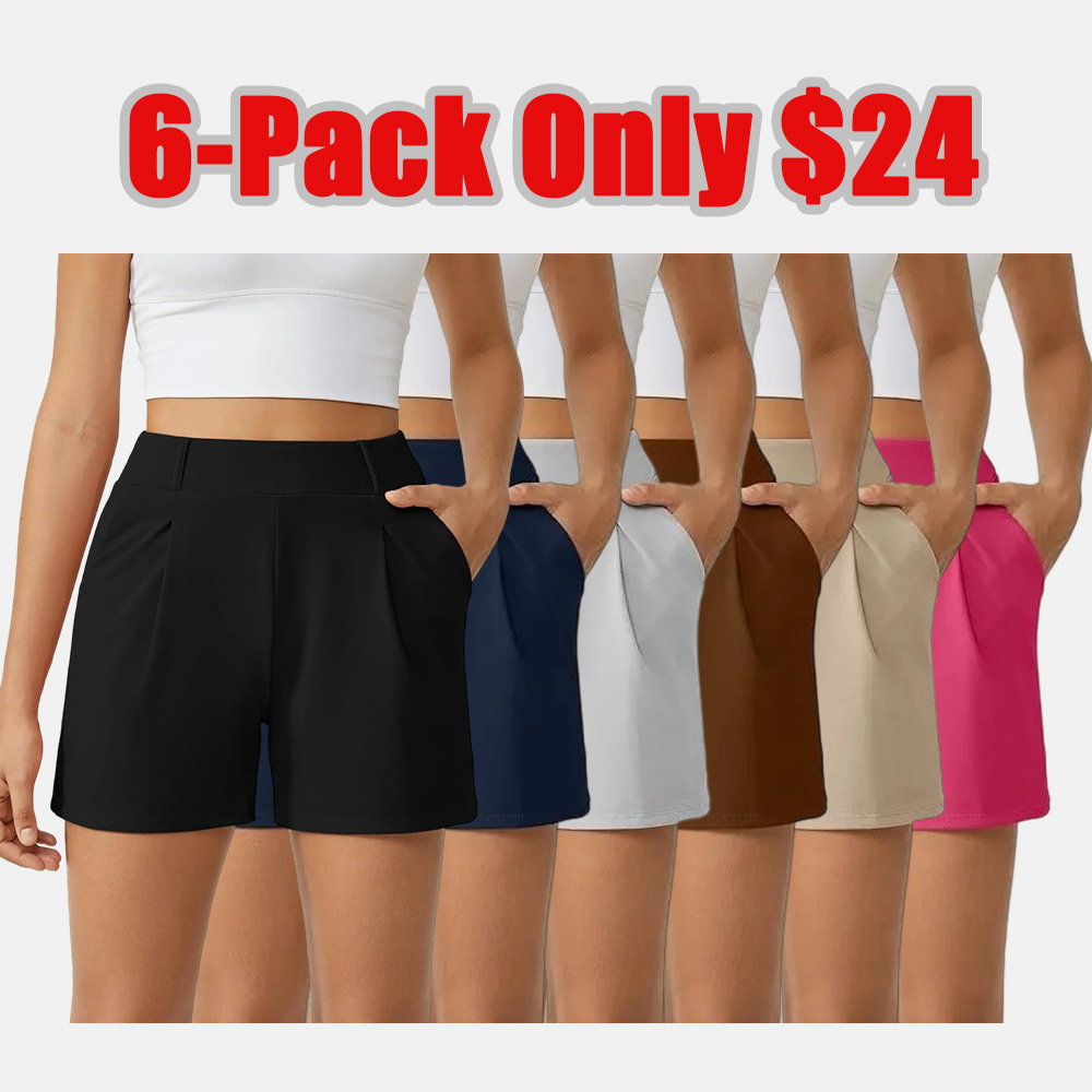 Shorts for Women Trendy High Waisted Casual Summer Shorts 2026 Athletic Shorts with Pockets Fit Outdoorfun