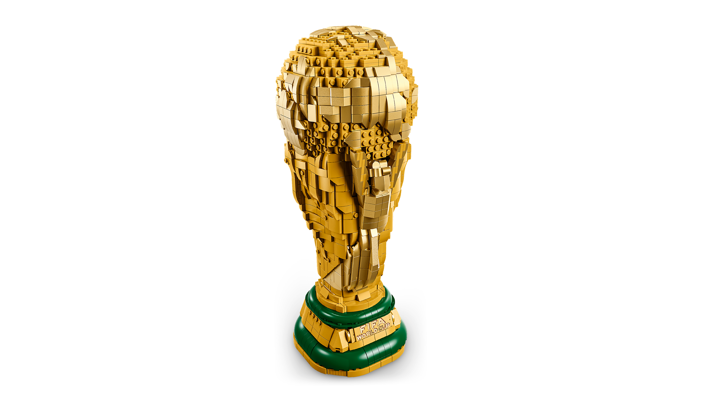 World Cup Trophy Building Set – 2,842-Piece Soccer Championship Model for Fans & Collectors (36cm Display Trophy)