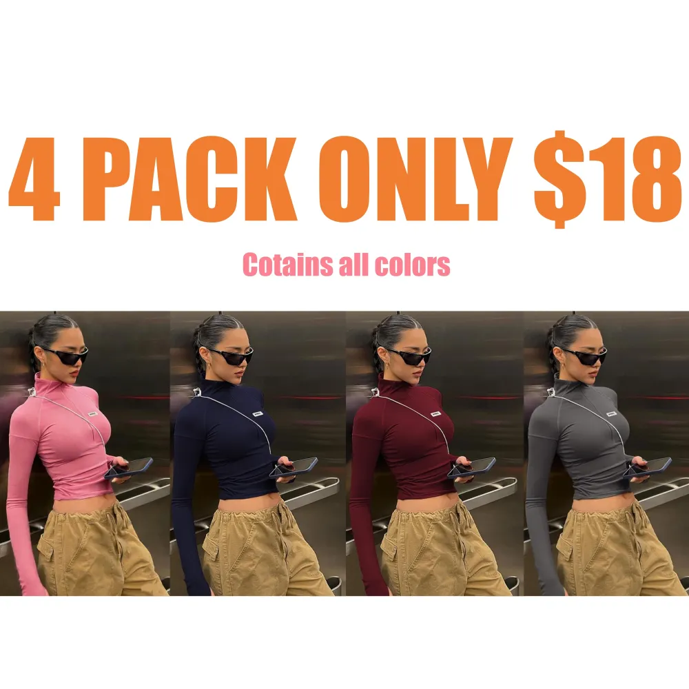 Women's Zipper Crop Jacket