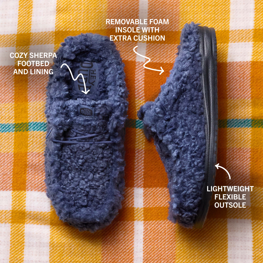 Wally Slipper - Navy