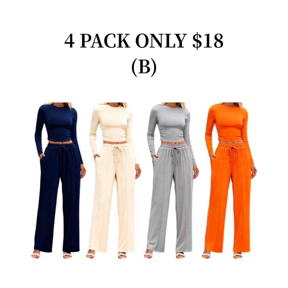 Women's 2-Piece Ribbed Knit Set