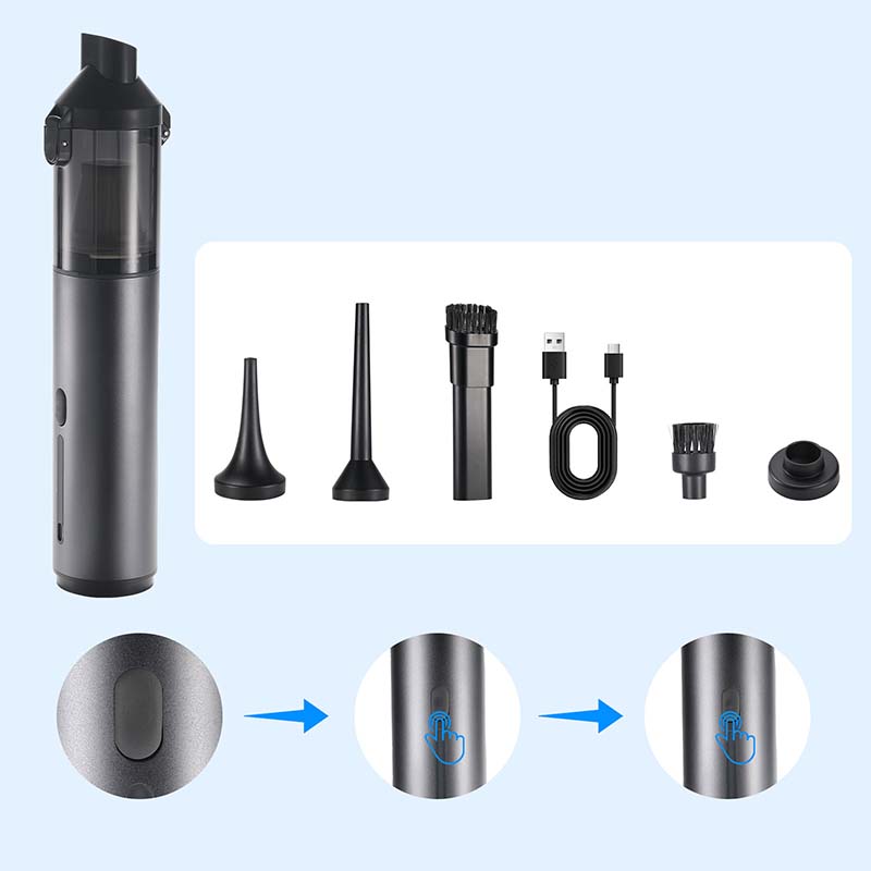 High Power Handheld Cordless Car Vacuum Cleaner