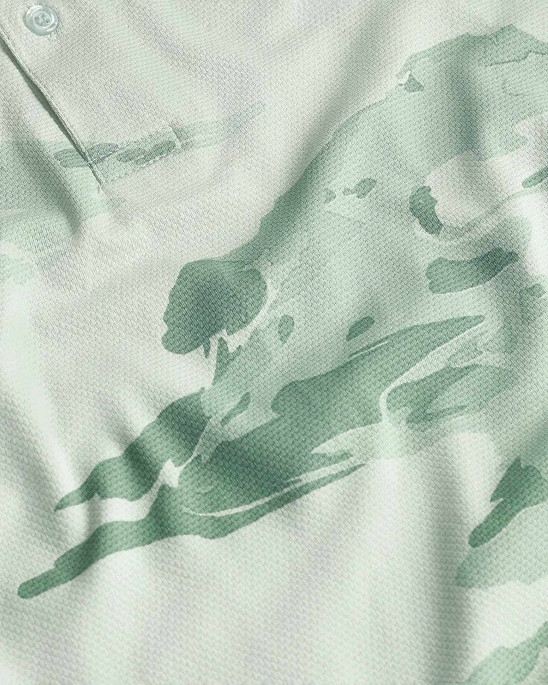 Daily Simple And Slimming Light Green Polo Shirt