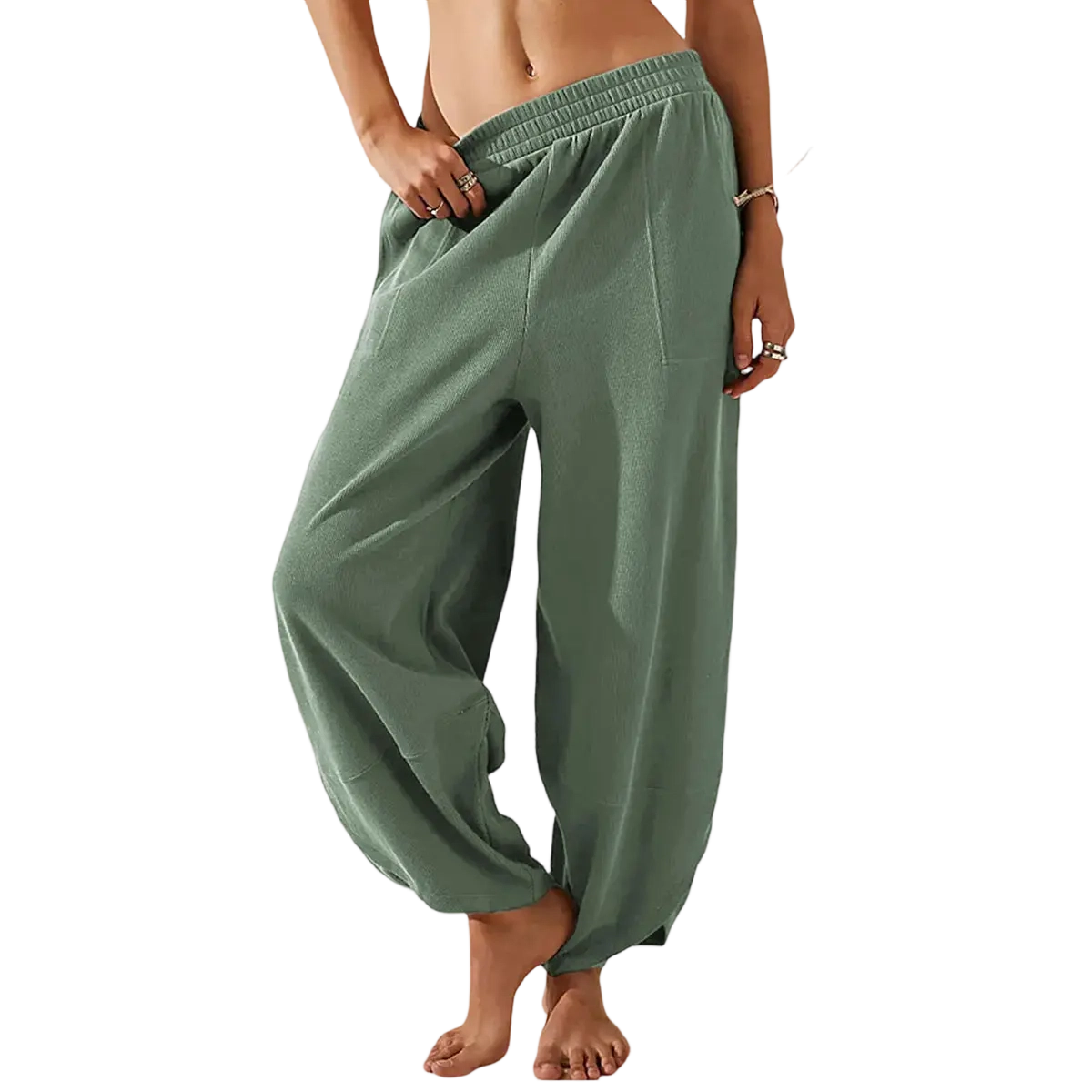 Women's Casual Wide-Leg Pants with Pockets – Effortless Style and Comfort