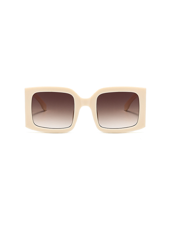 Geometric Sun-Protection Sunglasses Accessories