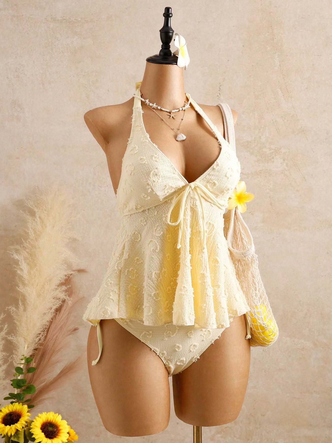 🔥🔥Easter Sale!Women's Fashion Tankini Swimsuit, Stylish Two-Piece Swimwear