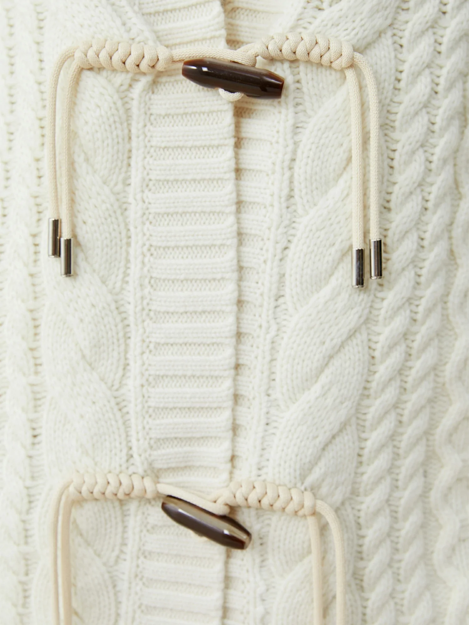 100% Wool Lapel Long Sleeve Knit Cardigan