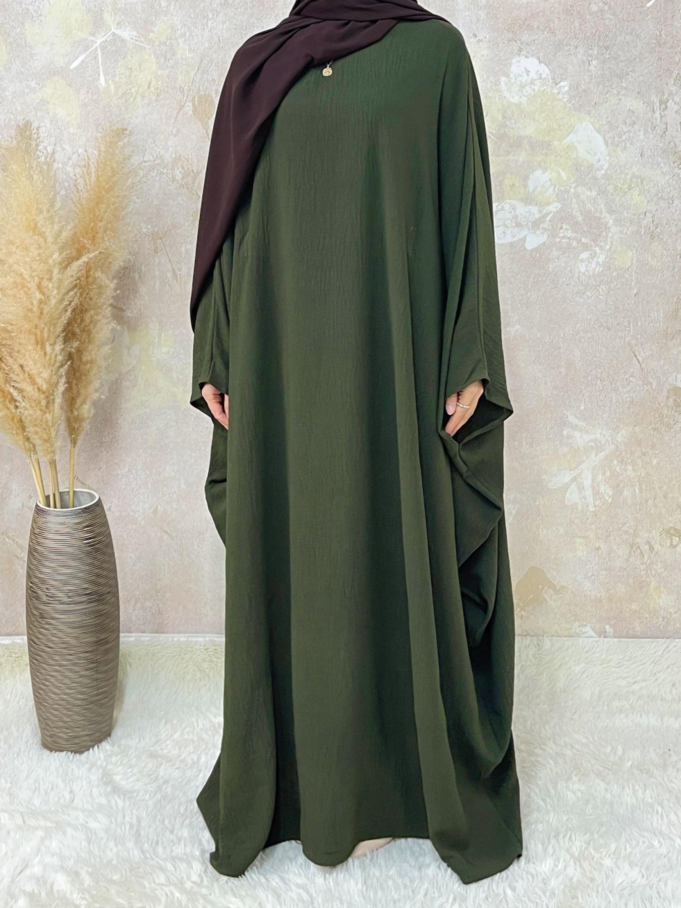 Elegant Modest Maxi Abaya Dress – Loose Fit, Long Sleeve, Everyday Comfort