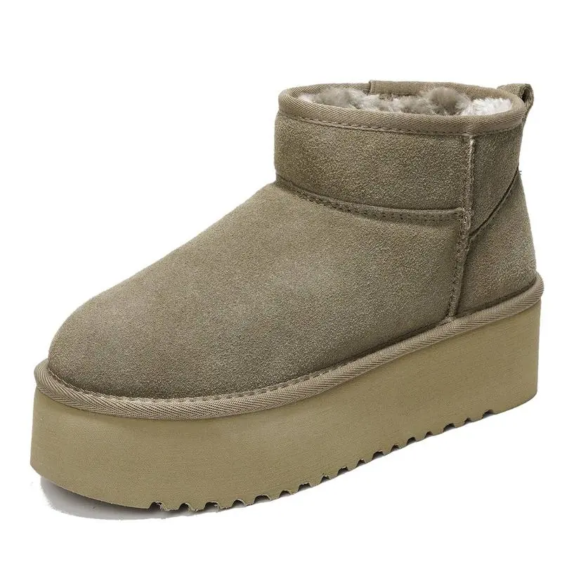 Women Lightweight Memory Foam Fuzzy Boots