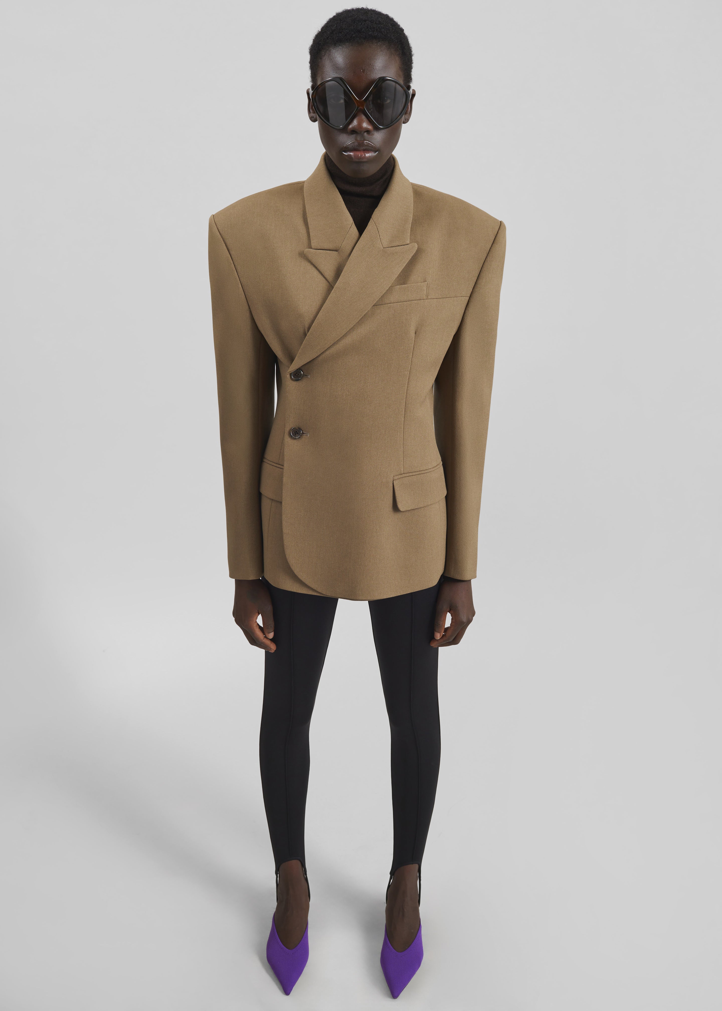 Blerick Crossover Blazer - Camel