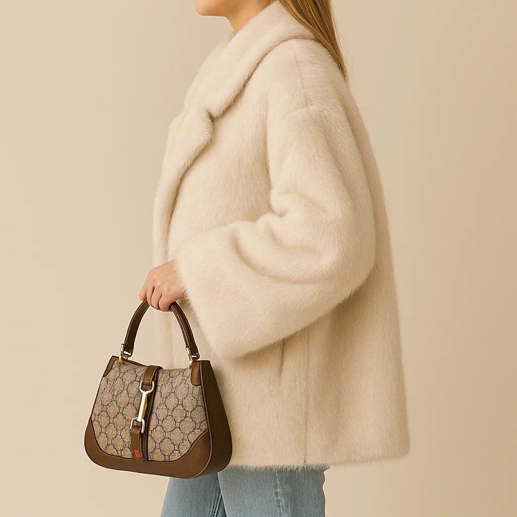 Opulent Plush Fur Coat