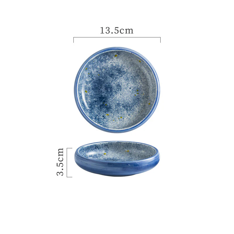Shallow Ceramic Disc Bowls
