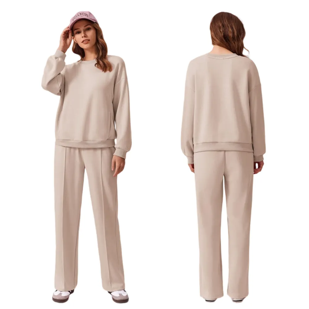 🔥Women's Casual Two-Piece Long-Sleeve Sweatshirt Set🔥