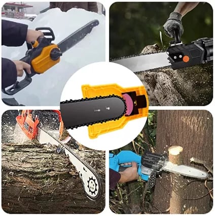 Universal Chain Saw Sharpener