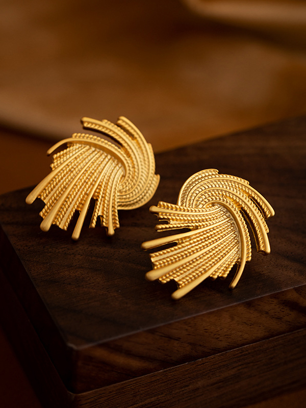 Geometric Irregularity Earrings Accessories