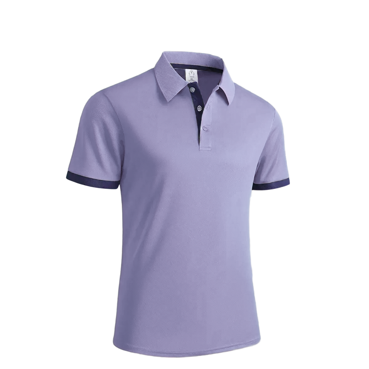 Men's Soft Breathable Business Casual Polo Shirt