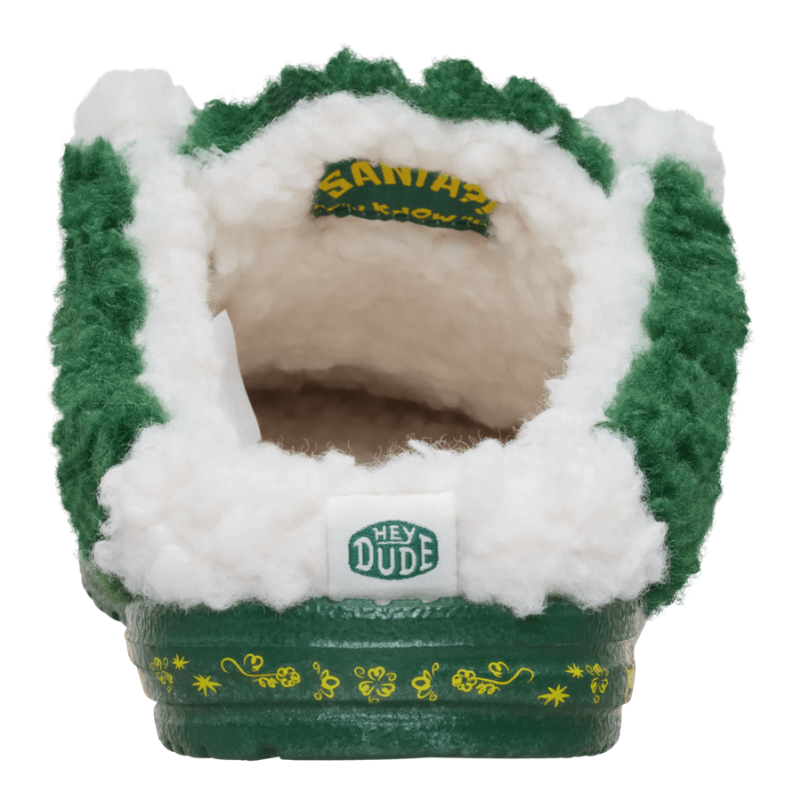 Wally Slipper Buddy The Elf - Pine Green/Winter Green