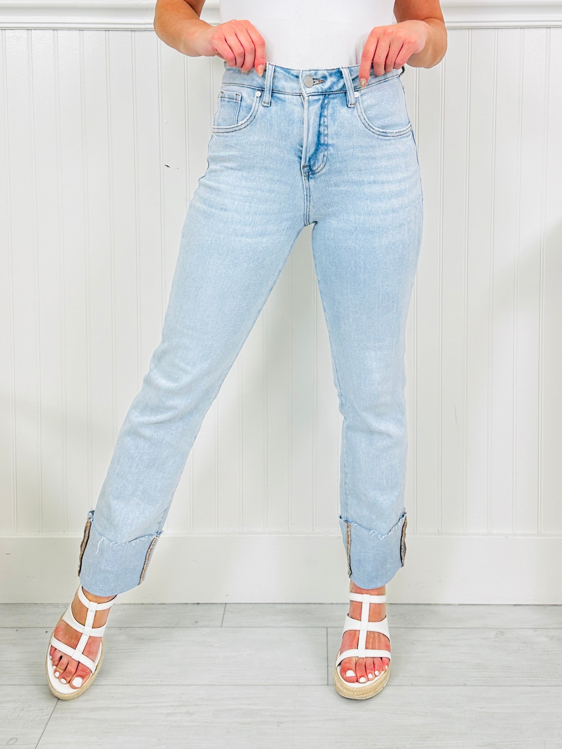 MOCO Exclusive Not Your Mother's Tummy Control Mom Jeans