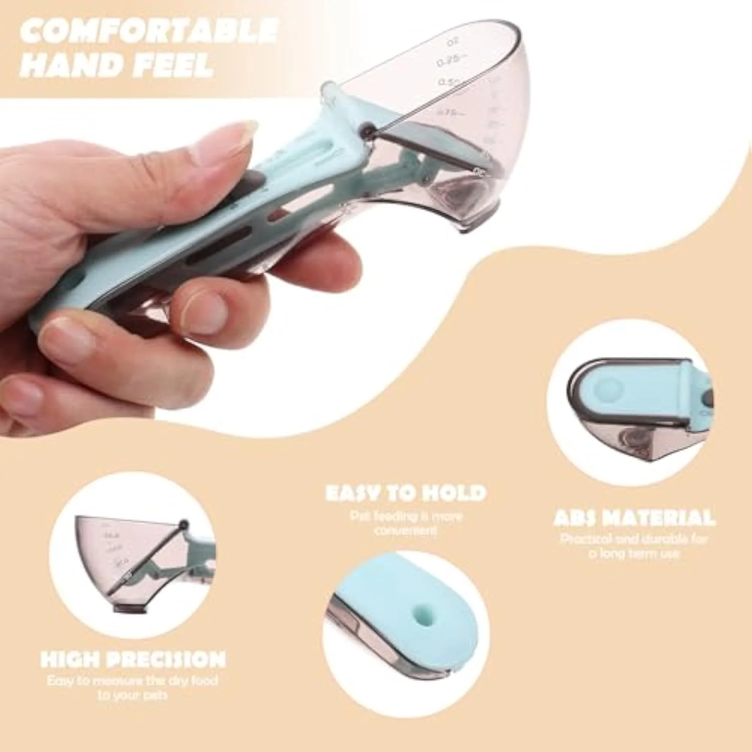 Adjustable Dry Measuring Scoop