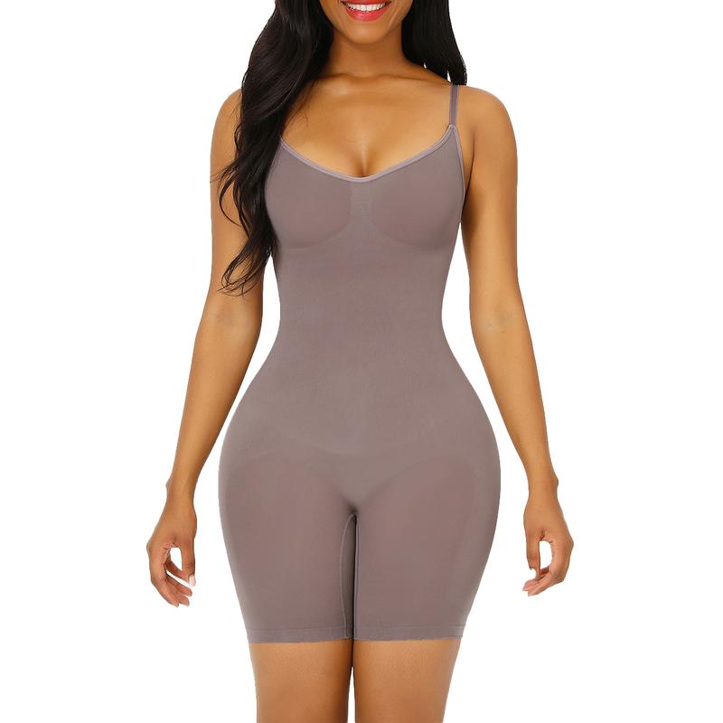 Women Butt Lifter Bodysuit  Tummy Control Shapewear Seamless Womenswear Comfort Spaghetti Strap Hip Underwear Basic Minimalist TikTokShopBlackFriday