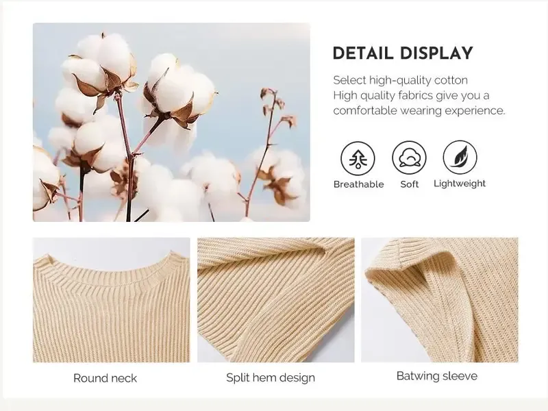 Women's Oversized Knit Top