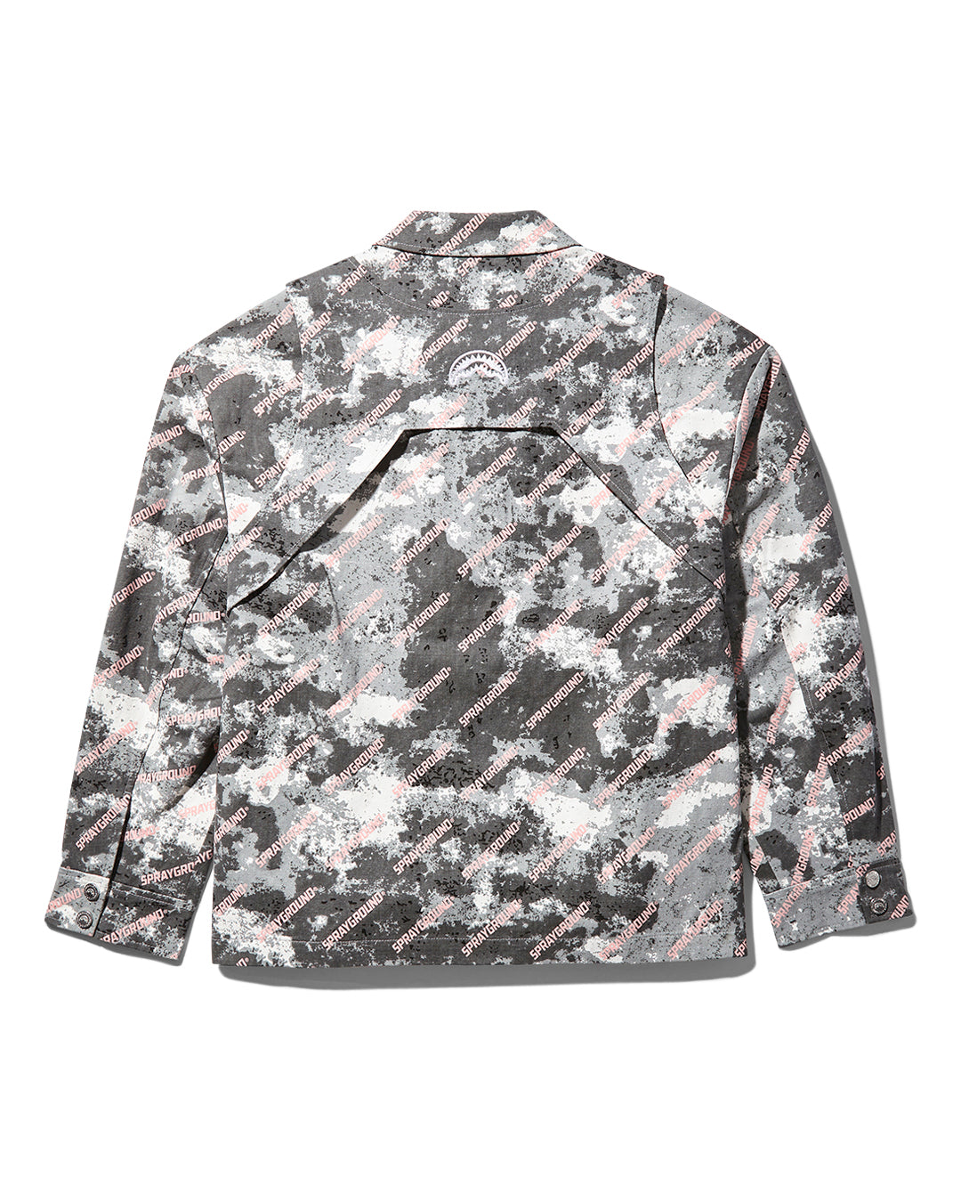 DOUBLE YOKE SNAP FRONT JACKET (GREY)
