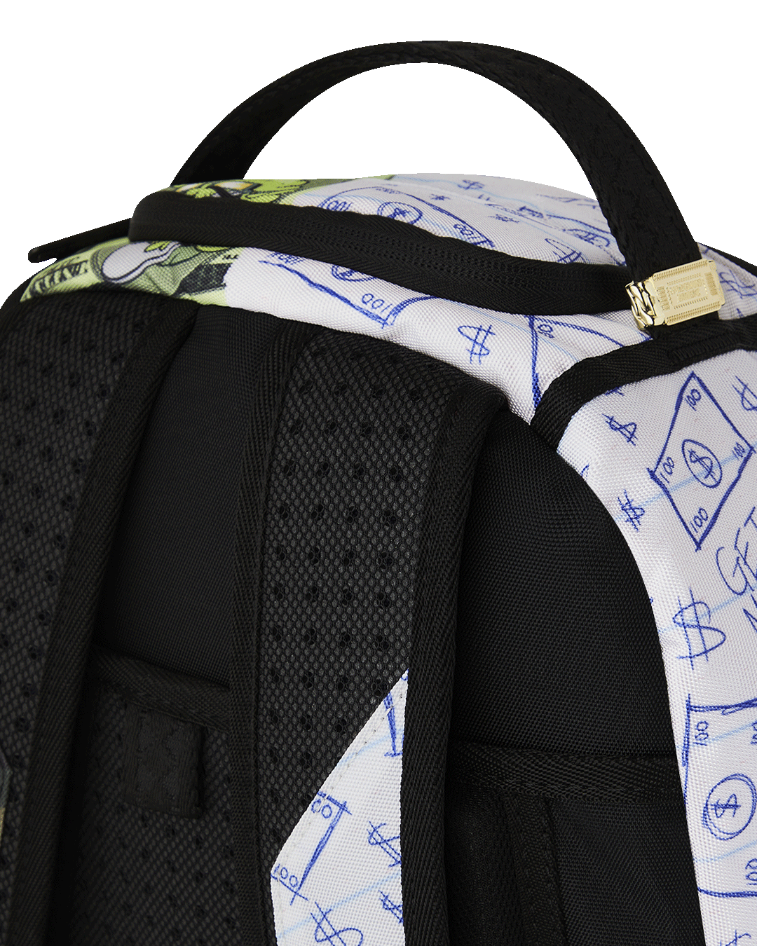 MEAN MONEY COLLAGE BACKPACK