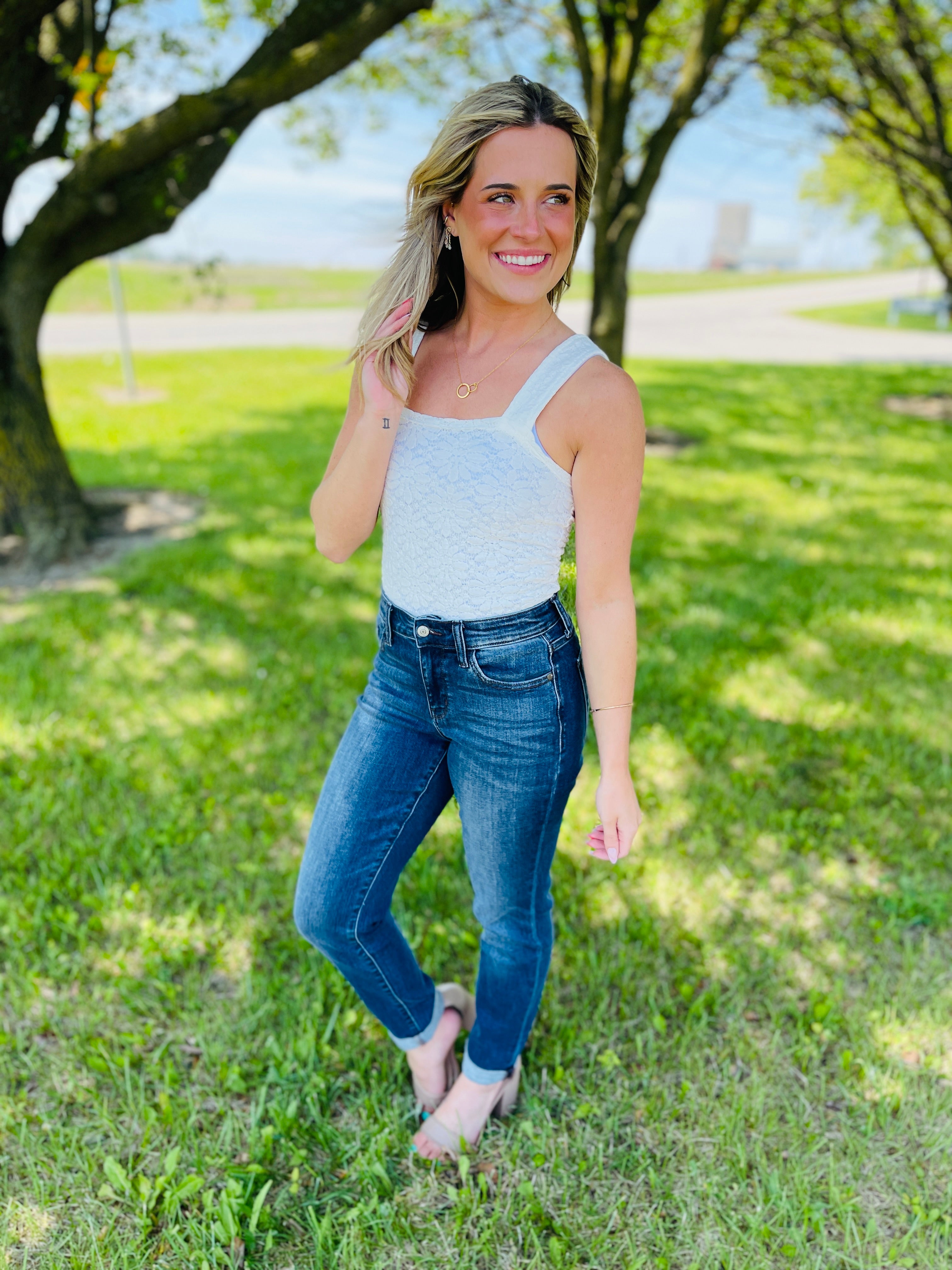 Judy Blue Plus/Reg Simply Perfect Non Distressed Slim Fit Jeans