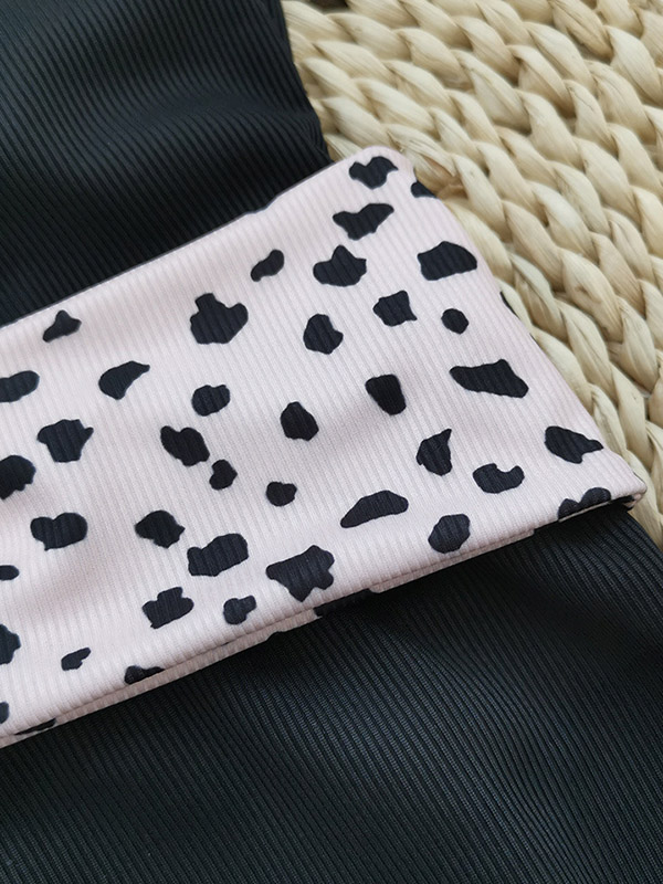 One-Shoulder Belly-Hollow Bandage Split-Joint One-Piece Swimsuit