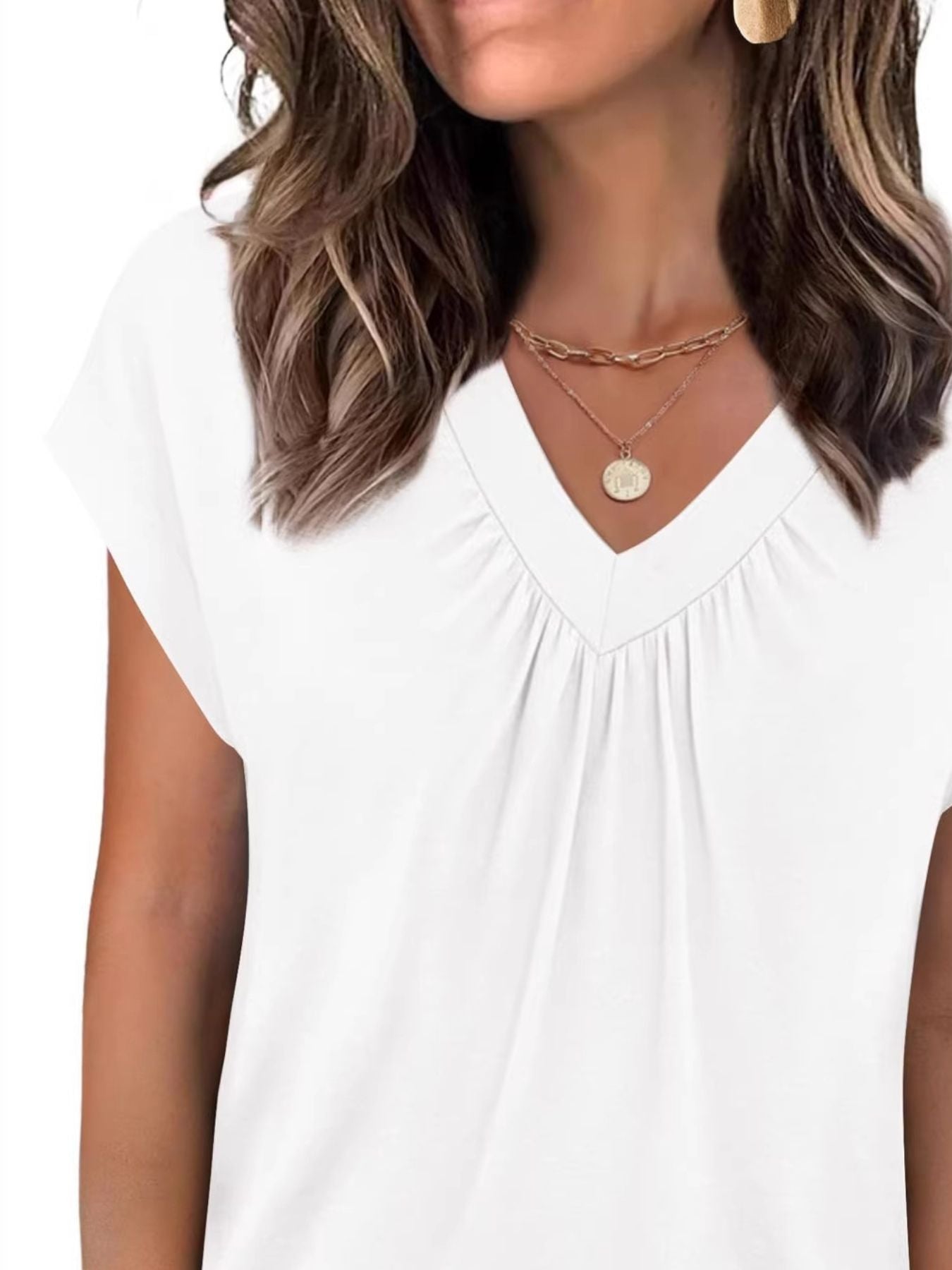 V-Neck Relaxed Fit T-Shirt