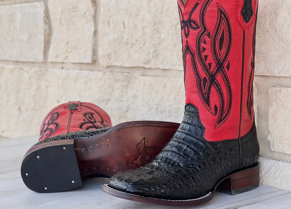 Men’s Black Caiman Back With Red Shaft