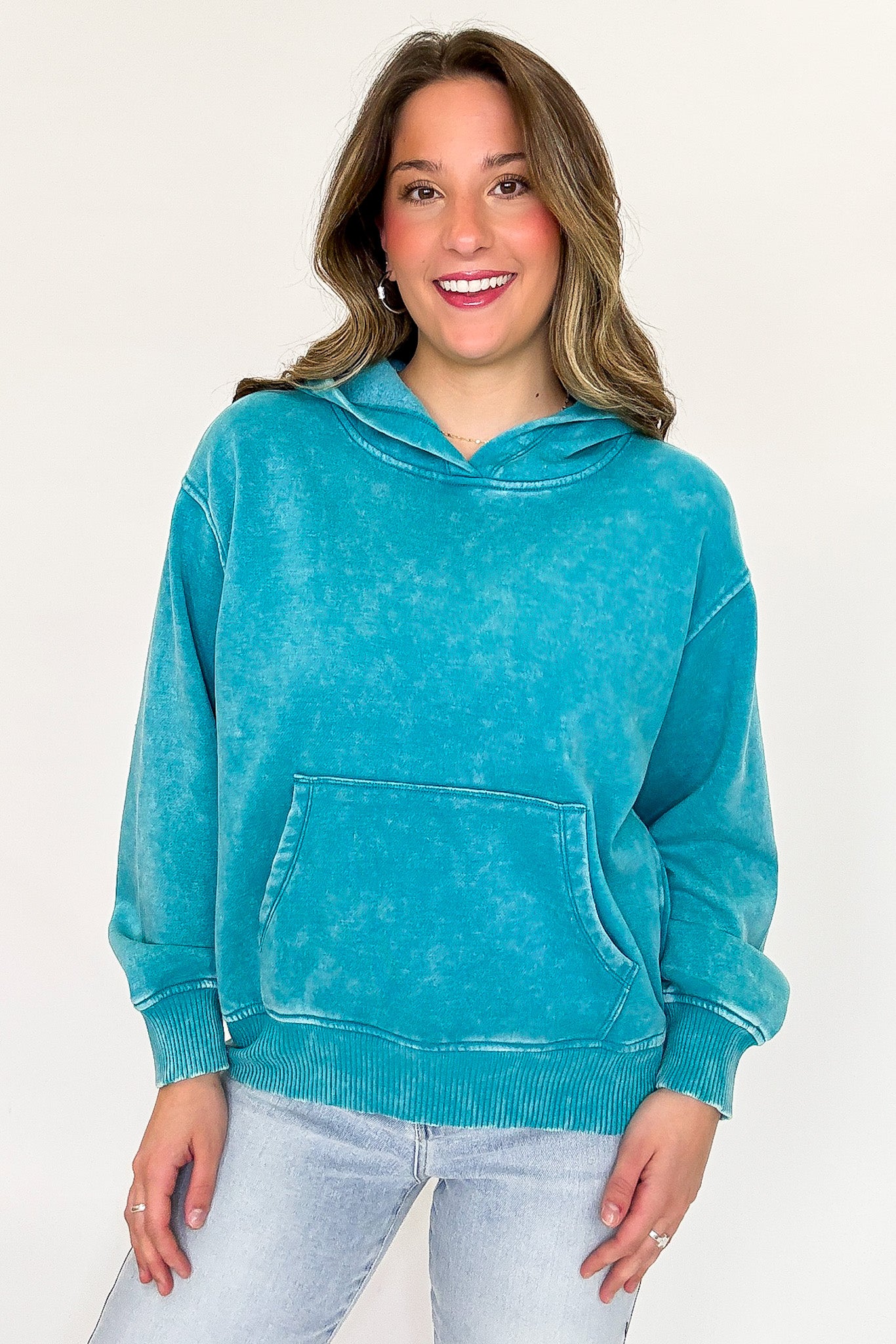 Vintage Wash Hooded Sweatshirt