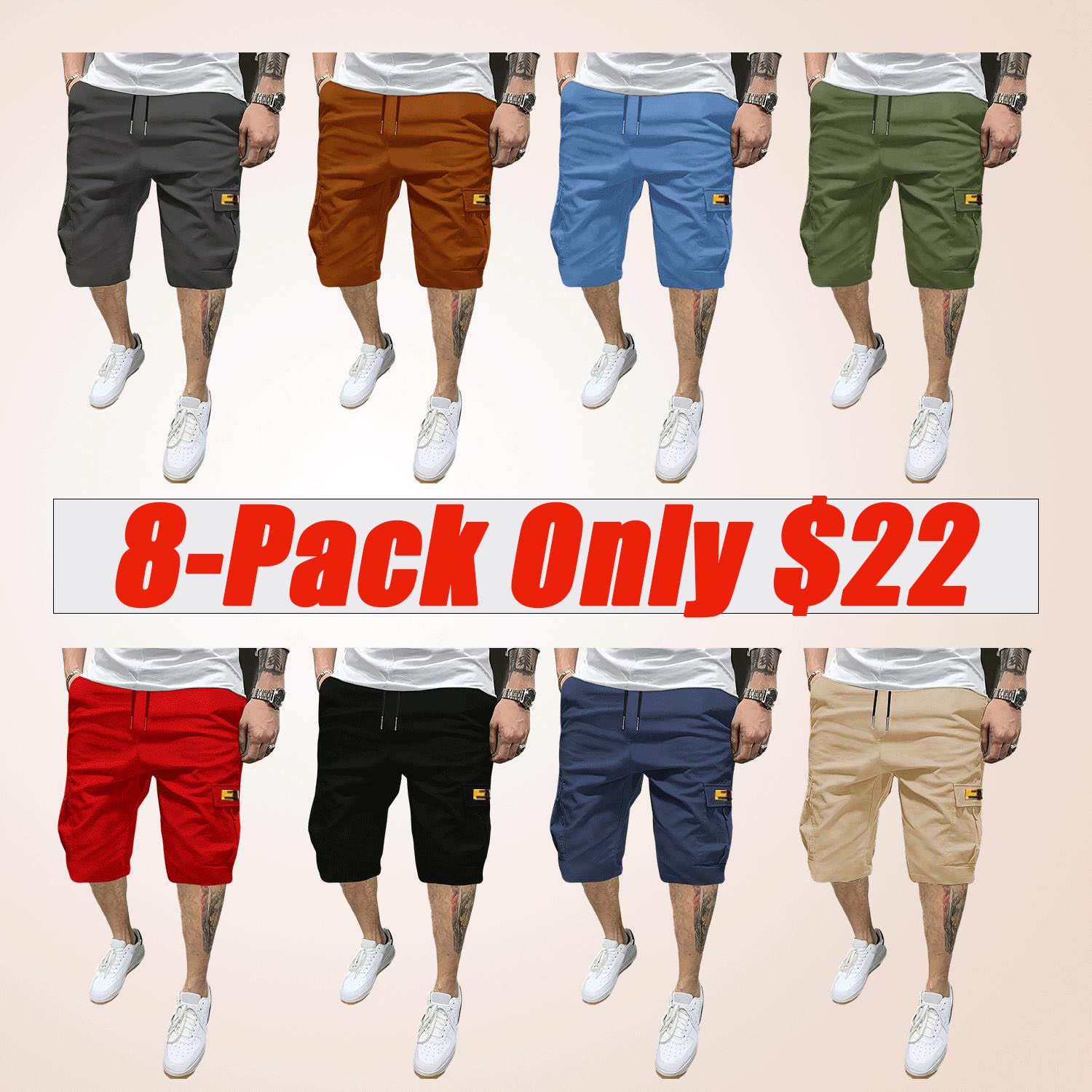 🩳Men's Casual Summer Shorts – Slanted Pocket Everyday Comfort🩳