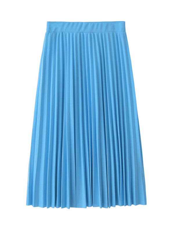 A-Line Skirt Midi Skirt