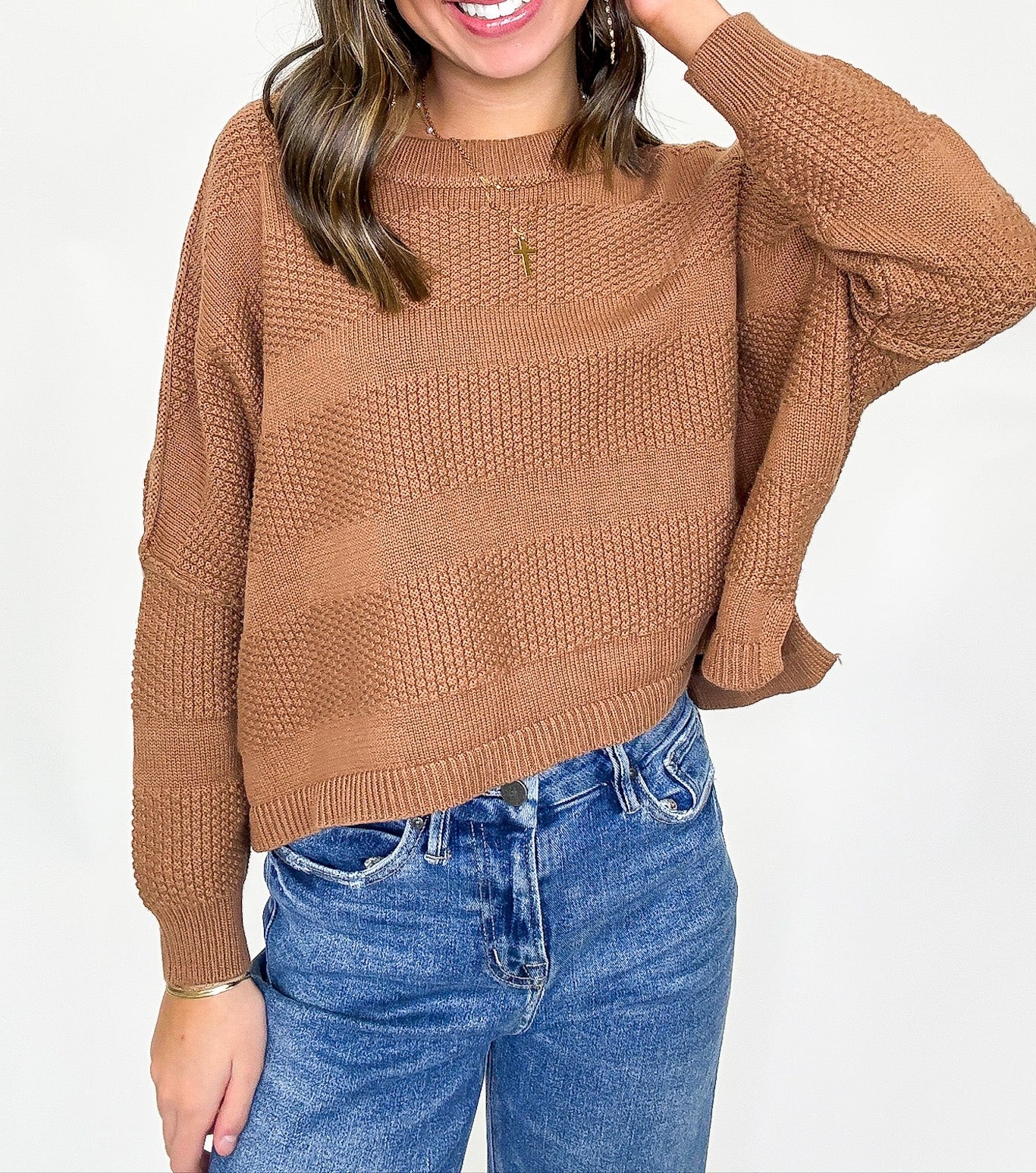 Ease Relaxed Fit Knit Top and Shorts Set