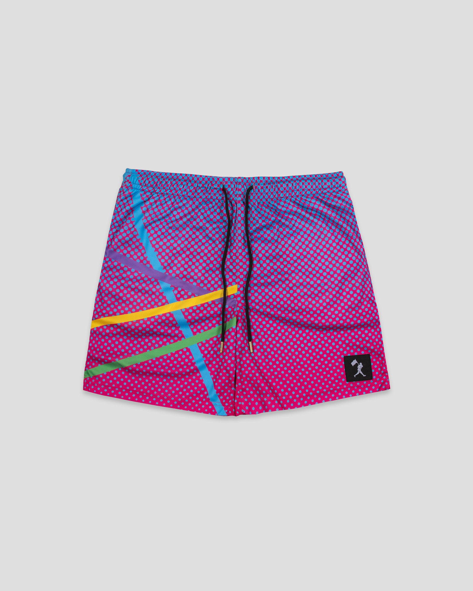 Laser Show Diamond Air Mesh Shorts - Youth
