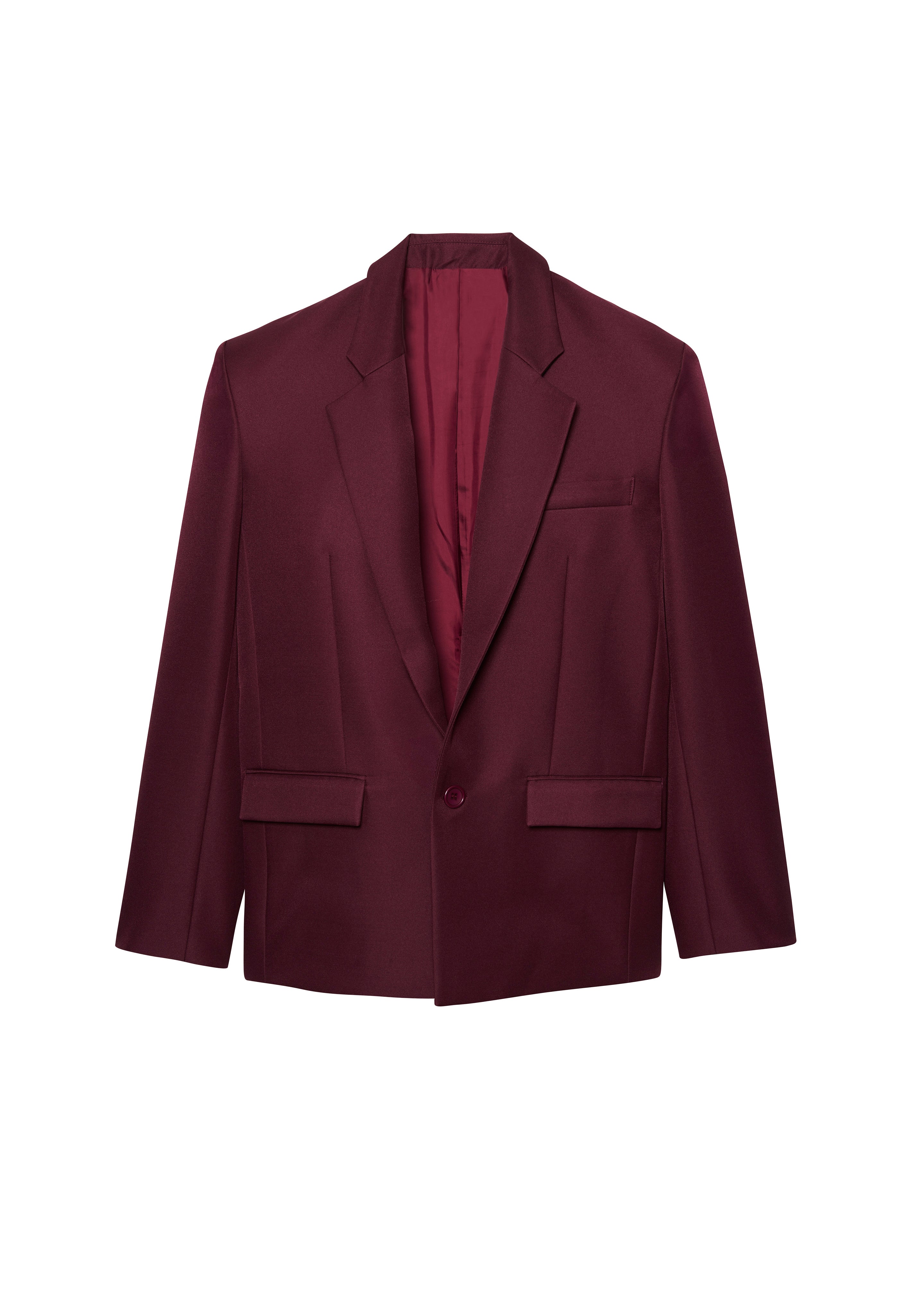 Jun Blazer - Burgundy